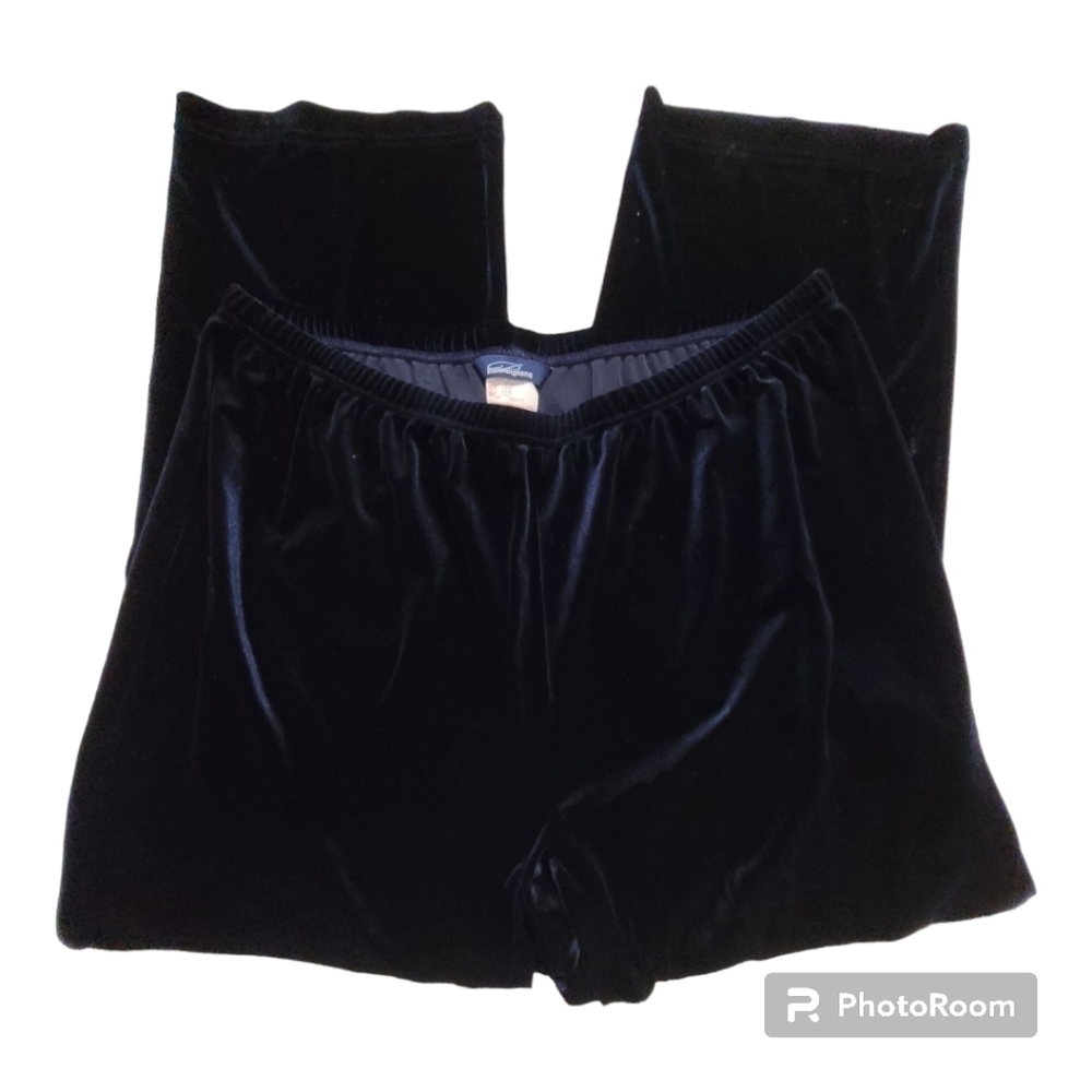 + Blue Velour lounge pants plus size